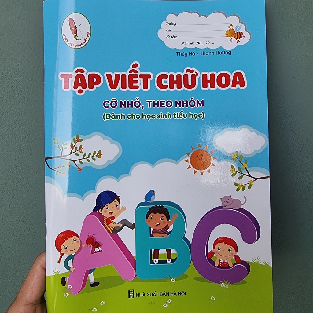 Sách- Tập Viết Chữ Hoa - Cỡ Nhỏ, Theo Nhóm