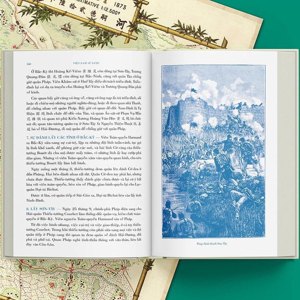 Sách Việt Nam Sử Lược - Trần Trọng Kim (Bìa Cứng)-(Ấn Bản Kỉ Niệm 100 Năm Xuất Bản Lần Đầu) | BigBuy360 - bigbuy360.vn