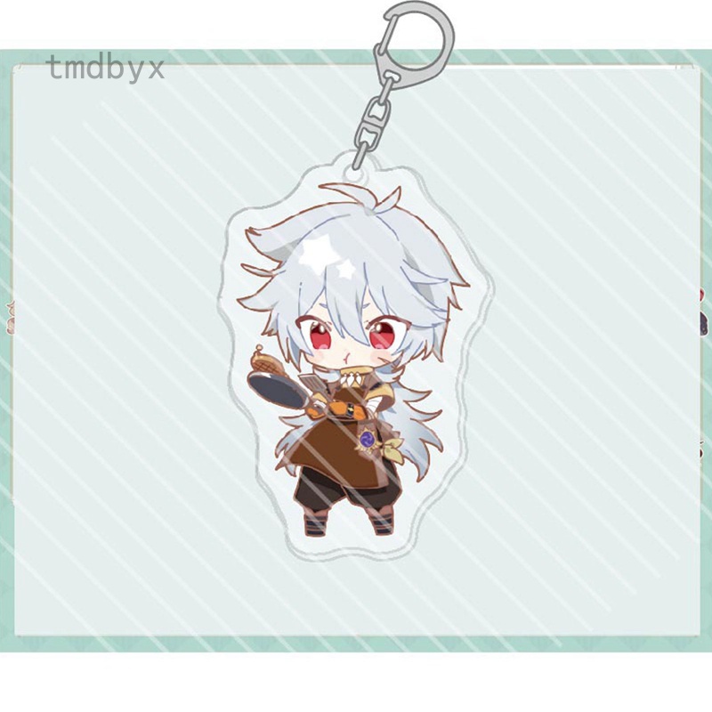 Tmdbyx Thời Trang Móc Khóa Hình Nhân Vật Anime Genshin Impact