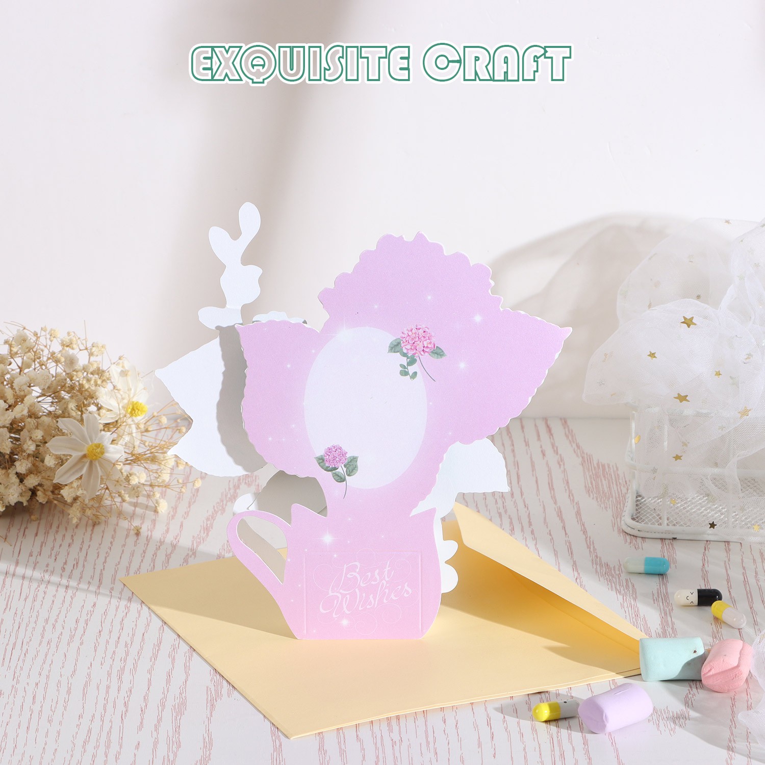 Thiệp Chúc Mừng 3d Xinh Xắn