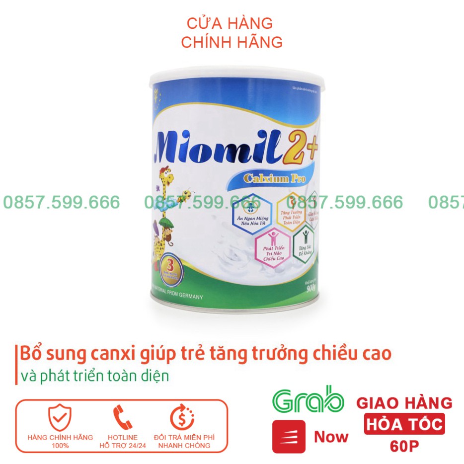 Sữa Miomil Calxium Pro ⚡️FREE SHIP⚡️ Bổ sung canxi giúp trẻ tăng trưởng chiều cao và phát triển toàn diện (Hộp 900g) ⚡️H