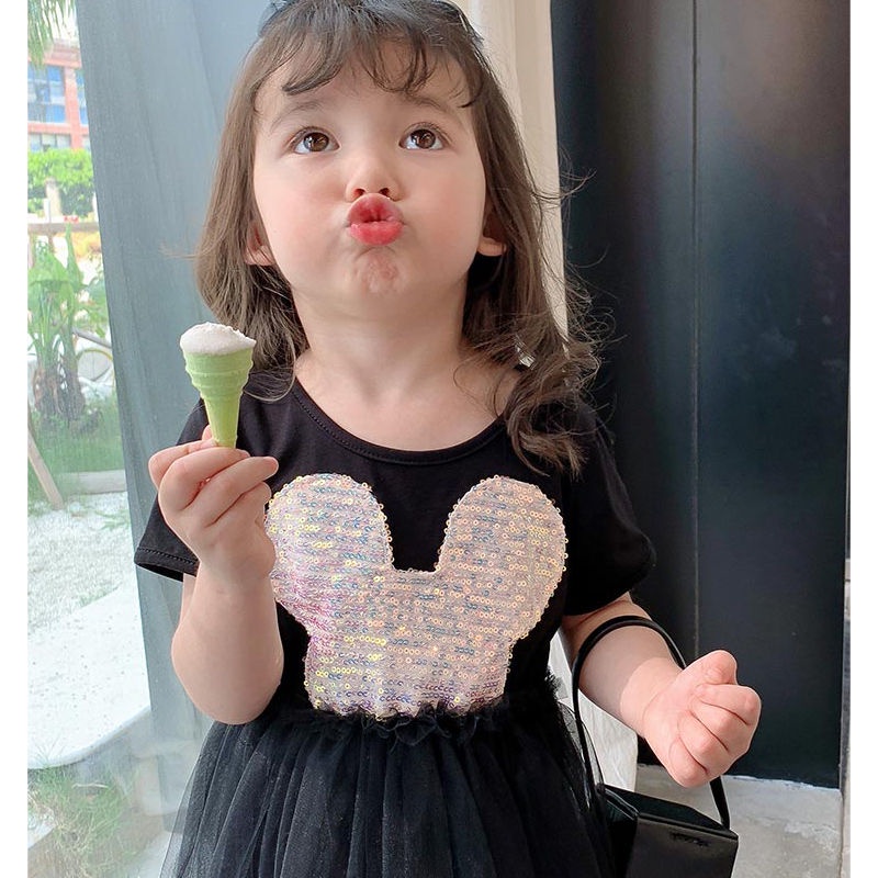 Đầm Công Chúa Thiết Kế Xinh Xắn Thời Trang Dành Cho Bé Gái