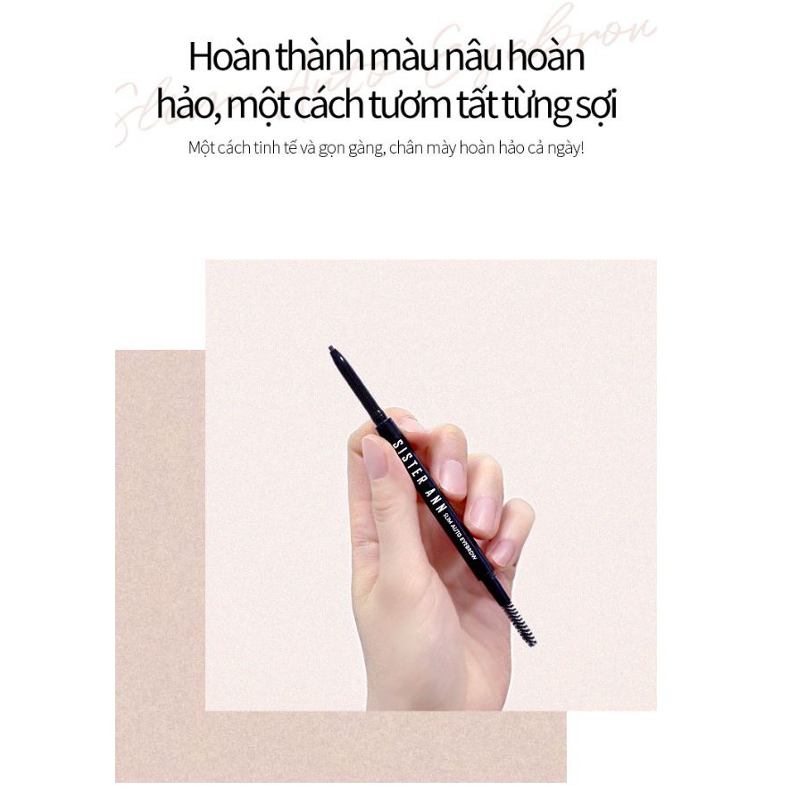 [SISTER ANN] Chì kẻ lông mày đầu mảnh (2 màu) 0.1g | BigBuy360 - bigbuy360.vn