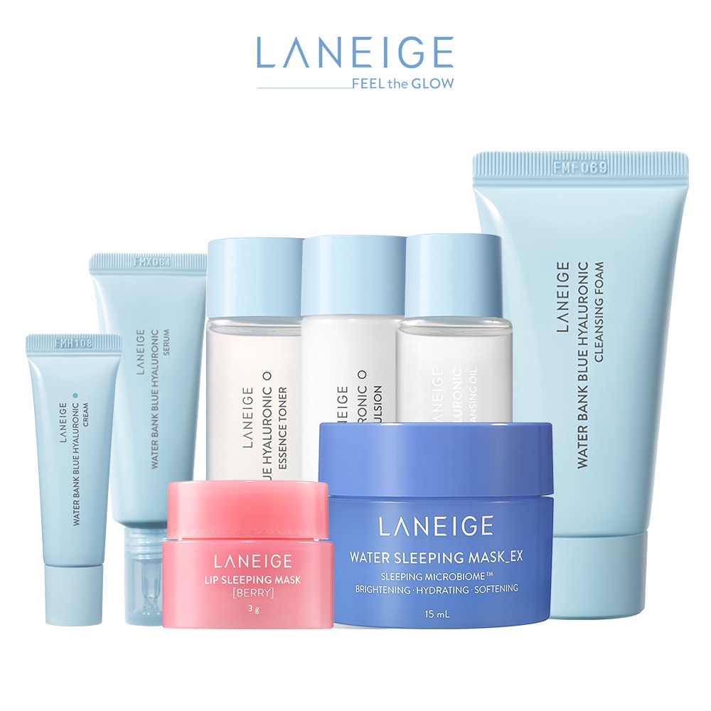 [HB gift] Bộ quà tặng dưỡng ẩm và làm sạch da Water Bank New HA Laneige