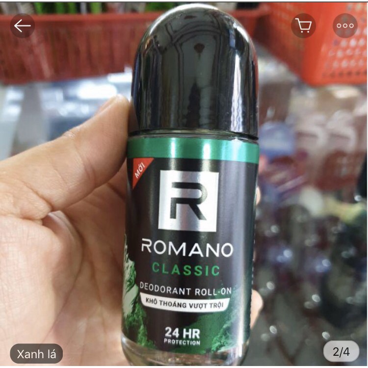 [chính hãng]Lăn Khử Mùi Romano 50 ml  đủ màu đủ mùi khử mùi hôi nách ngăn mồ hôi mùi hương nam tính giữ huong lâu