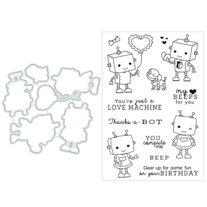 Khuôn Cắt Giấy Làm Từ Kim Loại Hình Đồ Ăn Nhiều Tầng Trang Trí Scrapbook