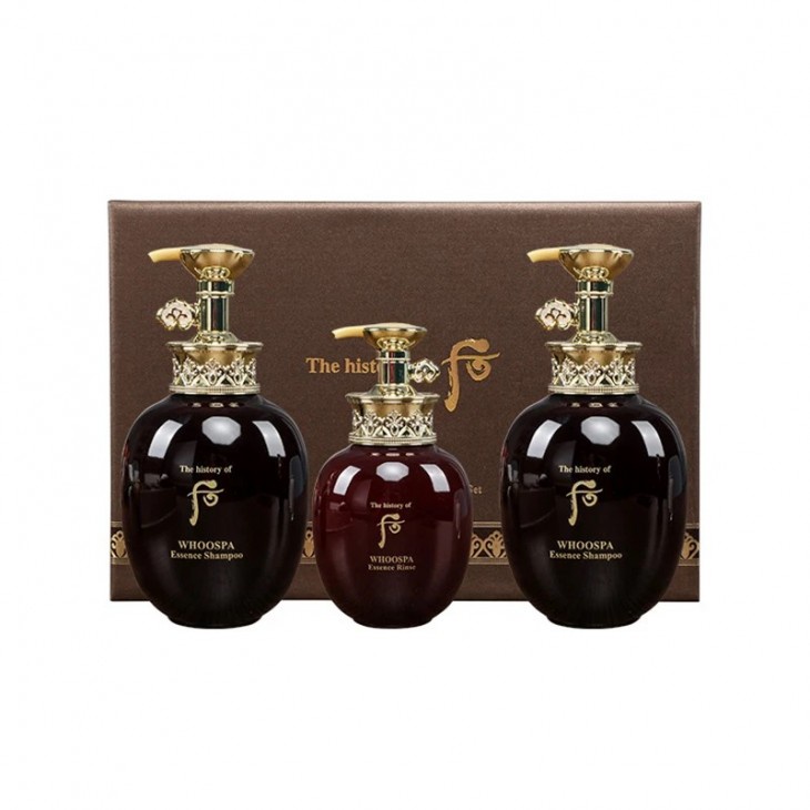 Set Dầu Gội Xả Hoàng Cung Whoo Whoospa Hair 3pcs Special Set Ngăn Ngừa Rụng Tóc Và Lưu Hương Thơm Sang Trọng Dài Lâu