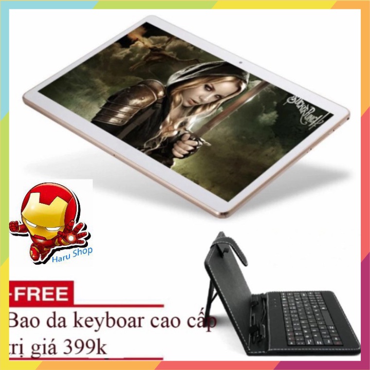 💯 Máy tính bảng lai laptop 10.1 inch chip MTK 6852 độ phân giải 2K + tặng bao da kiêm bàn phím  - Euro Outlet