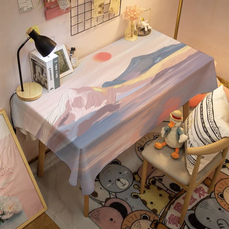 Khăn Trải Bàn Chống Bụi Họa Tiết Hoạt Hình