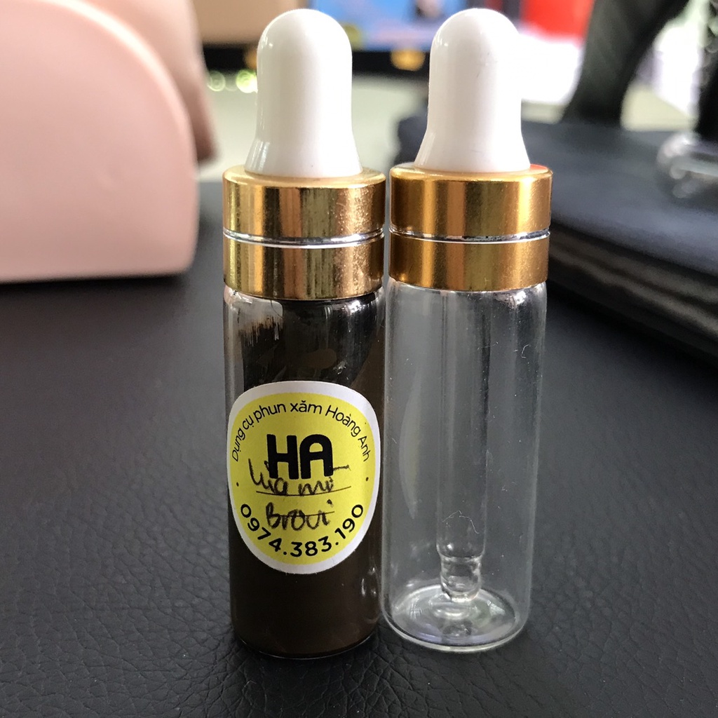 Lọ Đựng serum 5ml 3ml Mẫu thủy tinh  - Dungcuphunxamsaigon