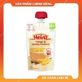 Hoa quả nghiền Heinz Custard vị xoài 120 gr