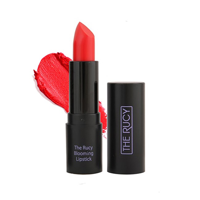 Son Matte bền màu The Rucy Blooming Lipstick 3.5g Màu 4 Apple Red