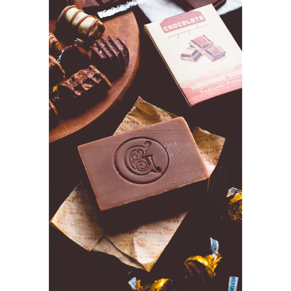 Xà phòng handmade Chocolate Green Garden