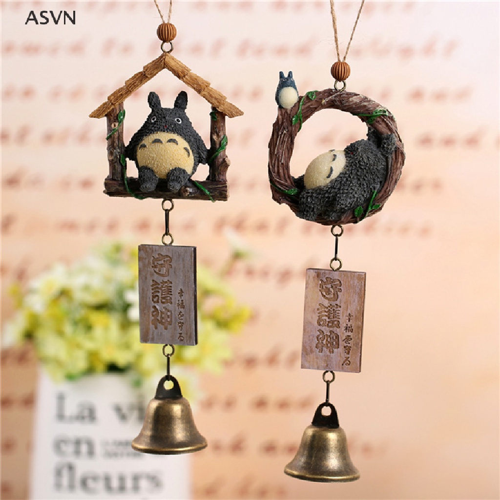 Asvn❤ Chuông Gió Trang Trí Hình Hoạt Hình Totoro