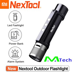Đèn Pin Cầm Tay Xiaomi Nextool Flashlight NE20030 Siêu Sáng Chống Nước IPX4 Hợp Kim Nhôm Hàng Không Bền Bỉ CHÍNH HÃNG