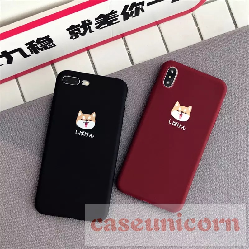 Ốp điện thoại TPU họa tiết chó Shiba dễ thương cho iPhone 11 Pro Max 6s 6 7 8 Plus iPhone XR X XS MAX | BigBuy360 - bigbuy360.vn