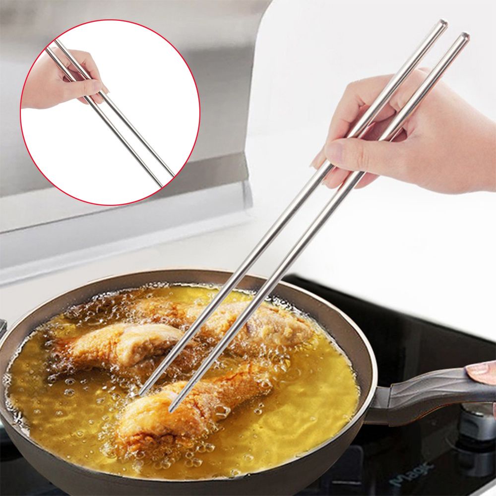 Đũa ăn bằng thép không gỉ bền bỉ có thể tái sử dụng phong cách Trung Hoa