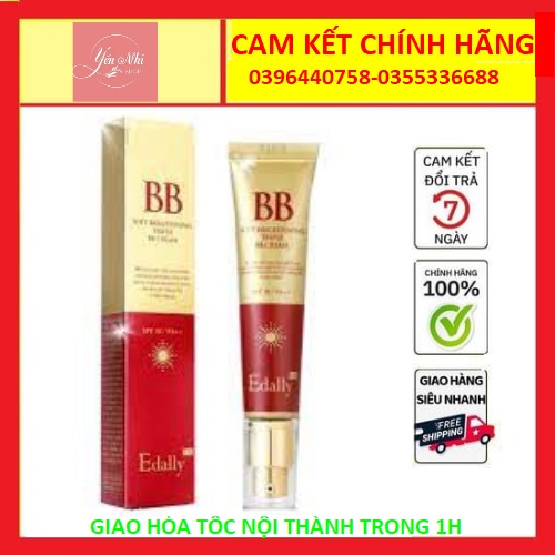 Kem Nền trang Điểm Edally Brightening Triple BB Cream SPF30/PA+++(chống nắng tối ưu)