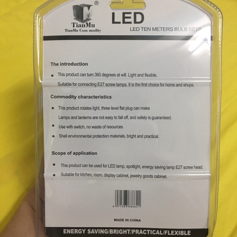 Bóng Đèn Led 15w-20w Tiết Kiệm Điện Kèm Chui Cắm Và Đuôi Công Tắc Tiện Dụng