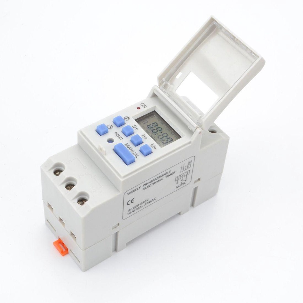 Đồng Hồ Hẹn Giờ Kỹ Thuật Số AC 12V 24V 7 Ngày