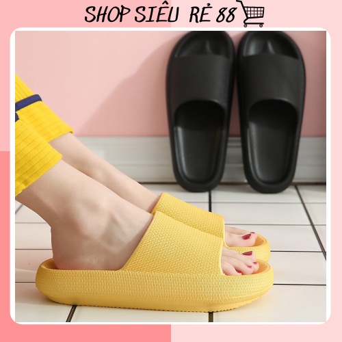 Dép thông hơi ulzzang bánh mì độn đế 4 cm siêu nhẹ chống trượt 88222 SHOP SIÊU RẺ