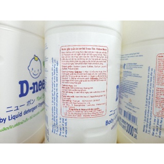 [ Thái Bình] Nước giặt Dnee Organic hàng công ty ( boochan)