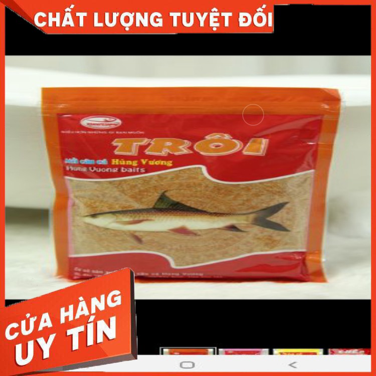 [Mồi câu Hùng Vương] Mồi câu cá trôi Hùng Vương