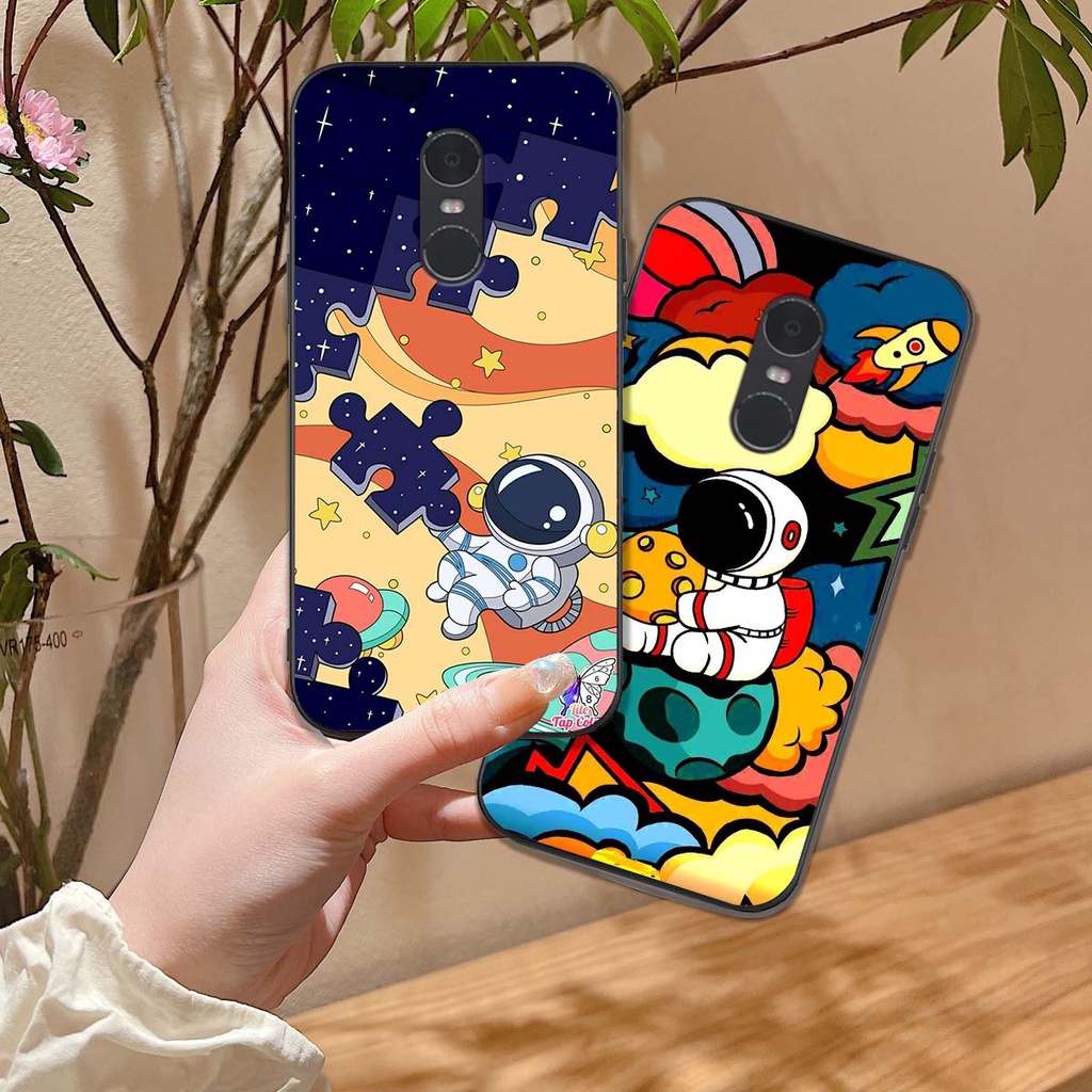 Ốp lưng điện thoại Xiaomi redmi note 4 / note 4x / redmi 5 in hình nasa vũ trụ màu sắc vừa tinh tế vừa cute