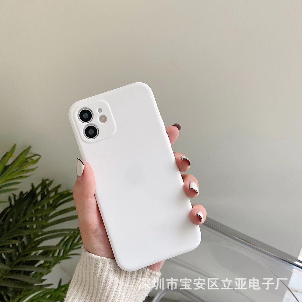 Ốp lưng iphone ốp điện thoại trơn dẻo 7 màu 6 6plus 6s 6splus 7 7plus 8 8plus x xr xs 11 12 pro promax