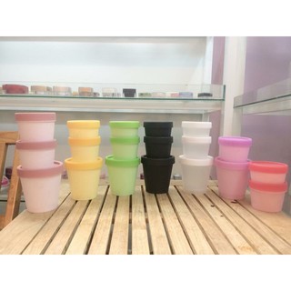 Hủ ly thái, hủ đựng bột , mask mỹ phẫm