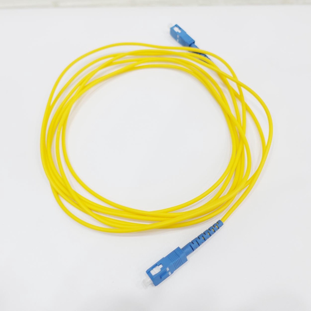 Dây Nhảy Quang SC/UPC-SC/UPC-SM 3m | Cáp Nối Dài Bộ Định Tuyến PLDT Một Chế Độ dây Nối Cáp Nối Dài Cáp Ethernet RJ45 Cáp