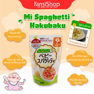 Mỳ Spaghetti Hakubaku tách muối 9+ month