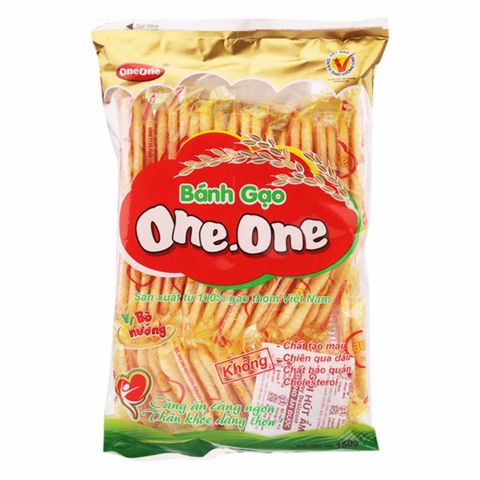 Bánh gạo One One vị bò nướng 150g