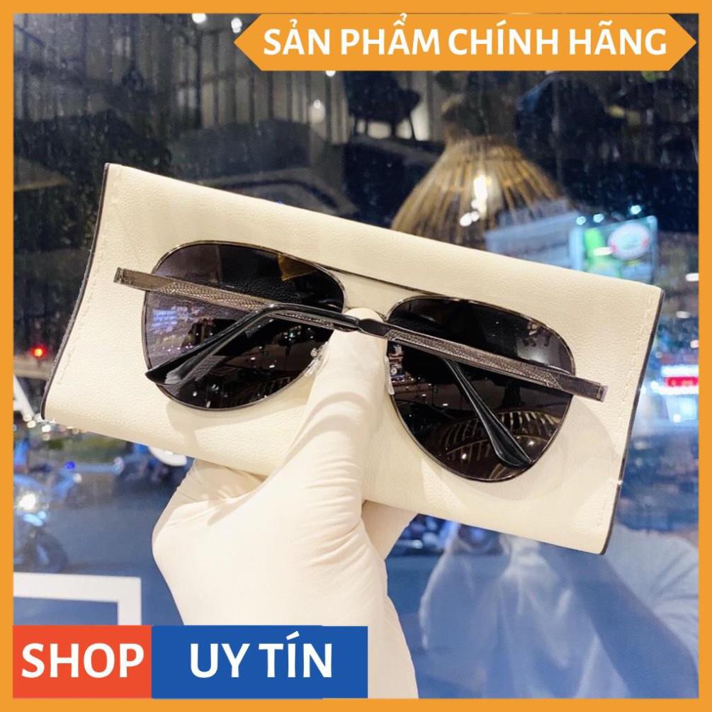 Kính mát nam thời trang cao cấp tròng phim make chống chói, chống tia UV - Mắt kính nam đi nắng gọng kim loại độc đáo | BigBuy360 - bigbuy360.vn