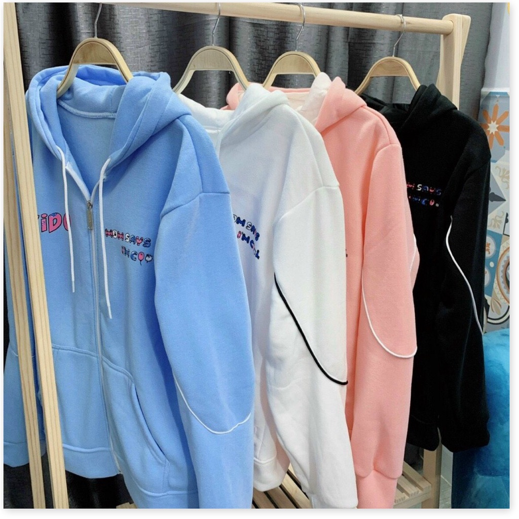 Áo nỉ dây kéo cực đẹp dành cho các bạn nữ KME FASHION