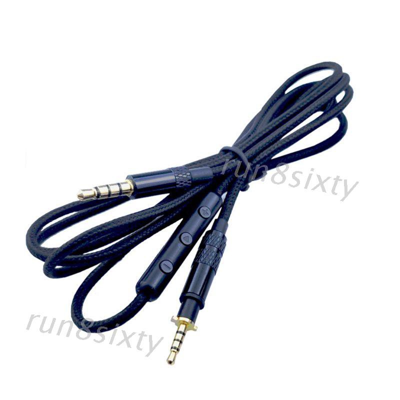 R*SIX Headphone Cable Audio Cord with Mic Volume Control for JBL-J55 J55A J88 J88A