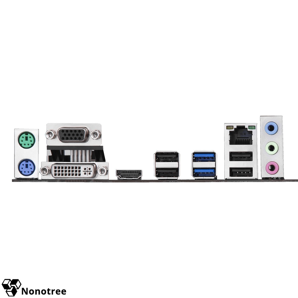 Mainboard HUANANZHI H81 LGA1150, DDR3, cổng SATA3, với VGA/DVI/HDMI, Nonotree,bảo hành 3 năm,Trò chơi,LOL,PUBG,Văn phòng