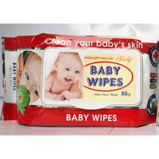 Khăn Ướt Baby Wipes 80gram (Có Mùi)