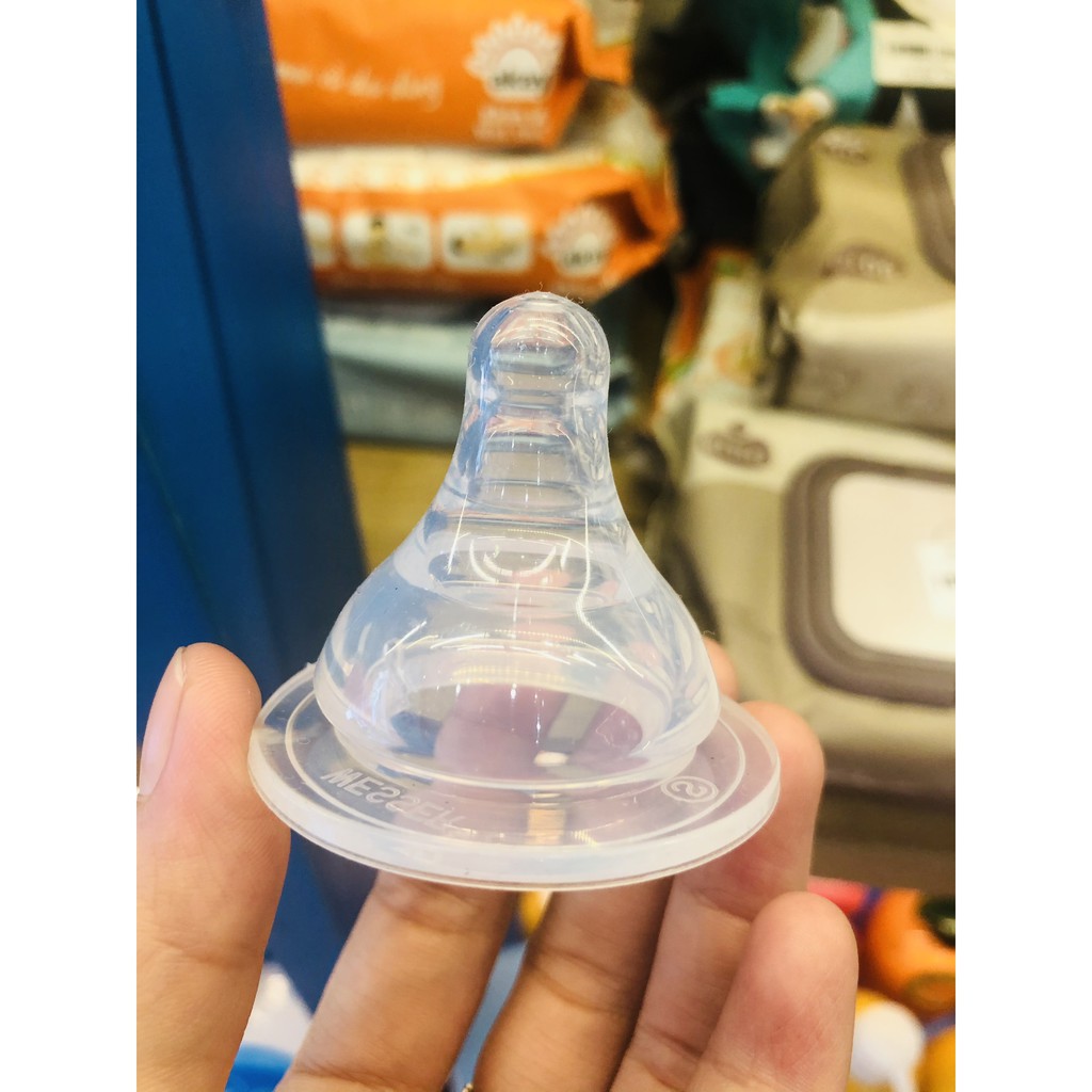 Núm ti bình sữa Wesser Cổ rộng/ cổ hẹp