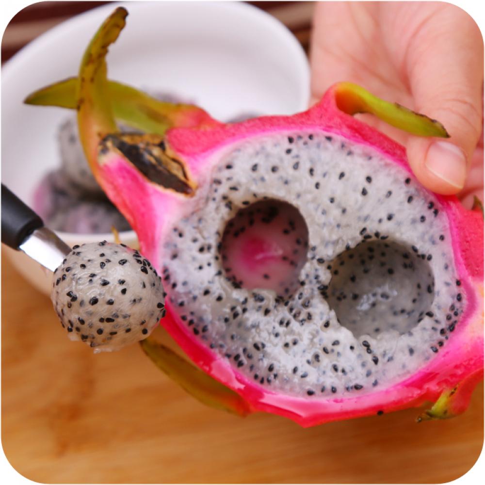 Muỗng Múc Trái Cây Hai Đầu Bằng Thép Không Gỉ