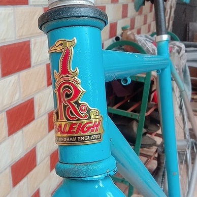 Miếng Dán Trang Trí Xe Đạp Phong Cách Anh Quốc