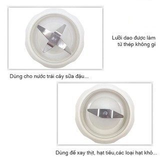 Máy xay sinh tố Markedon đa năng 2 cối - 5 chế độ xay cao cấp