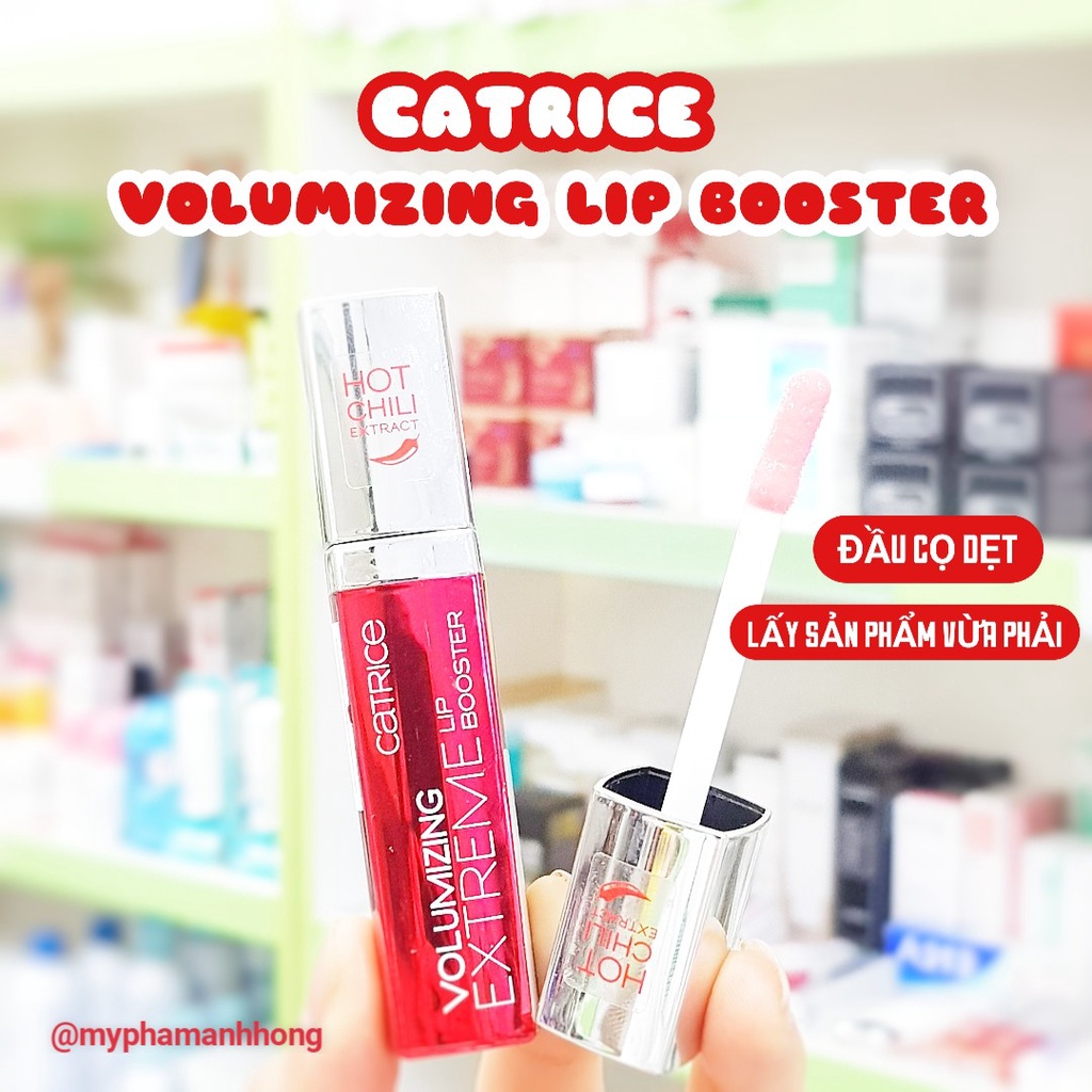 Son Bóng Catrice Căng Mọng Dưỡng Môi Volumizing Extreme Lip Booster #010 Hot Plumper