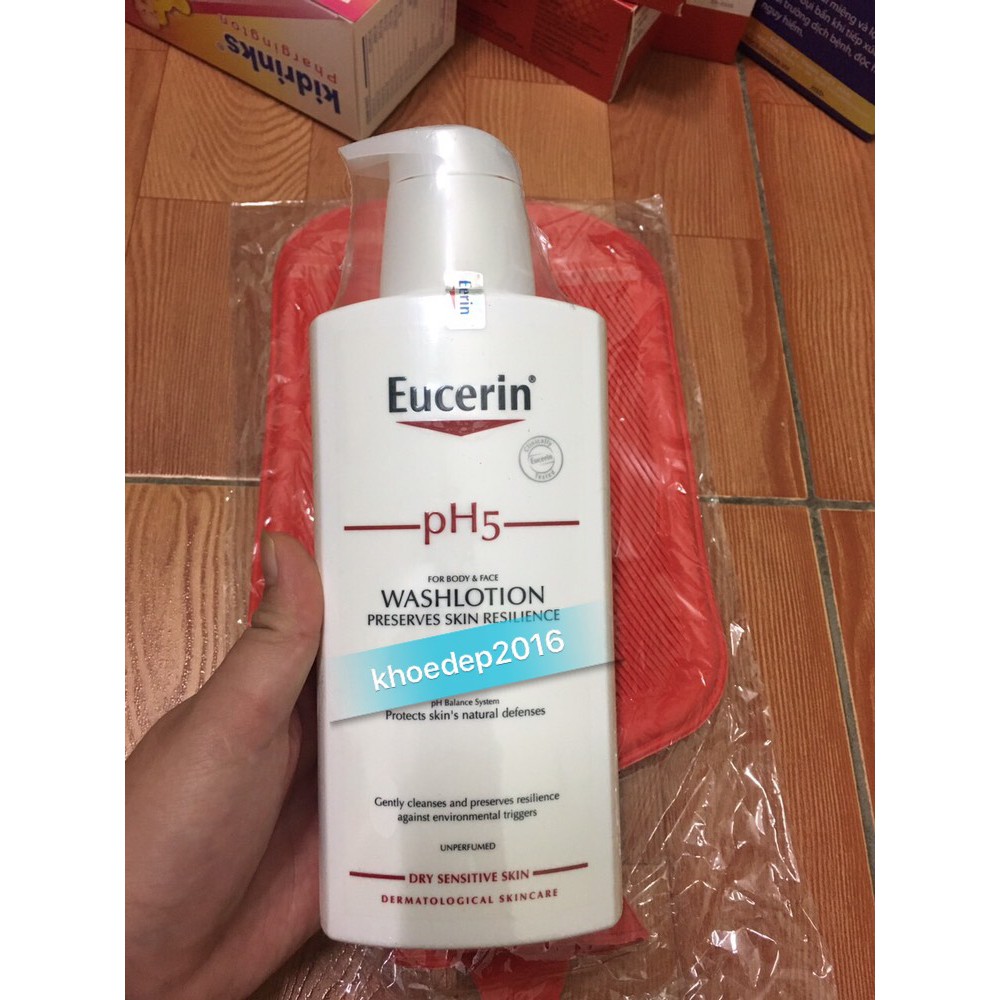 Sữa tắm Eucerin PH5 Washlotion 400ml