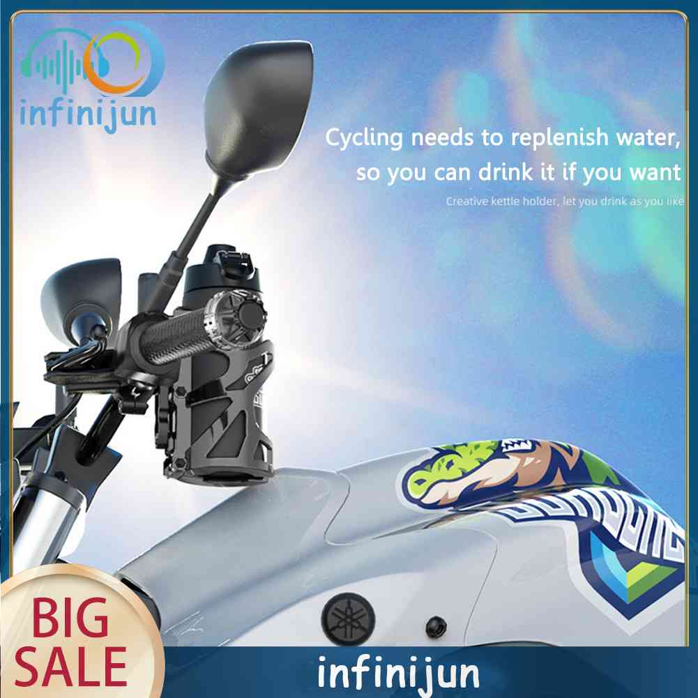 Giá Đỡ Chai Nước Gắn Xe Đạp/Xe Máy Bằng Abs Tiện Dụng