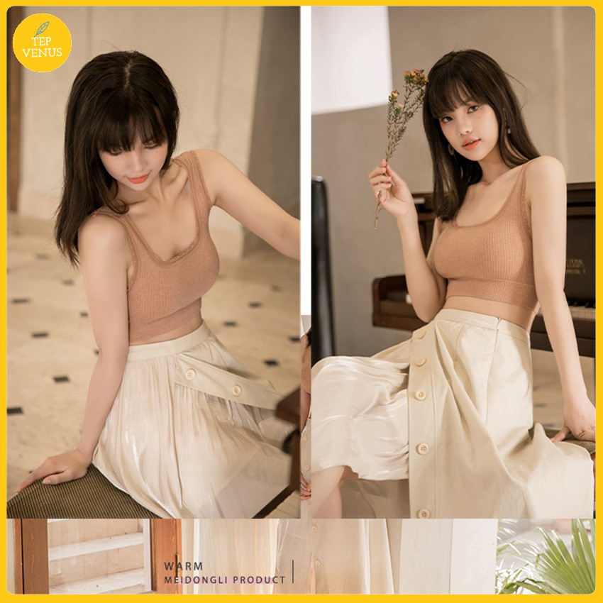 Áo Bra Viền Ren Cotton Tăm Cao Cấp TEP-BraVienRen- TEP VENUS