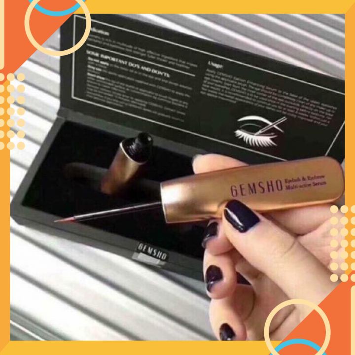 Serum Siêu Dưỡng Dài Mi , Dày Mi GEM SHO 3ml [ Auth Mỹ ] | BigBuy360 - bigbuy360.vn