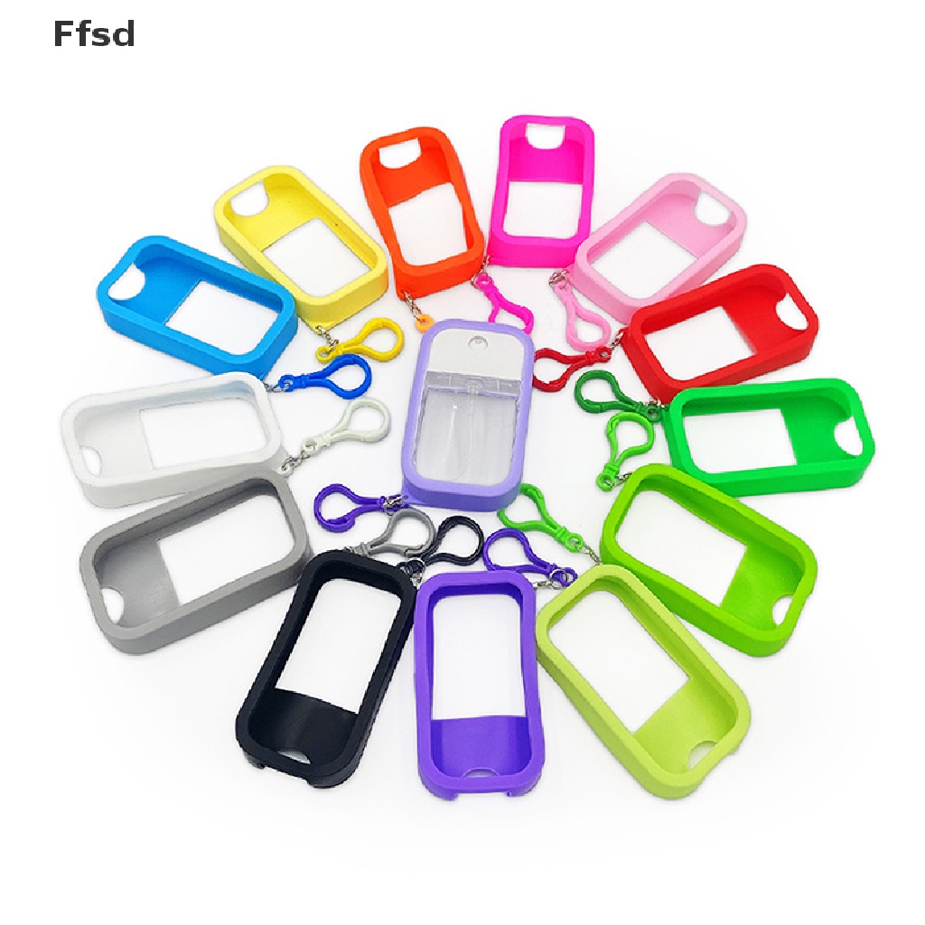 {Ffsd} Sản Phẩm Chăm Sóc Sức Khỏe Bình Xịt Thẻ Bằng Silicon Nhỏ Gọn * Hot