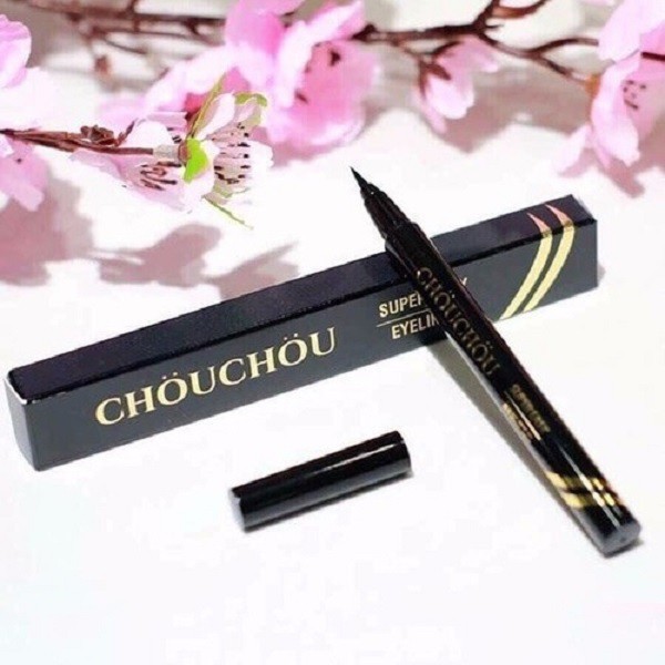 Bút kẻ mắt nước Chou Chou Super Easy Eyeliner Brush siêu mảnh lâu trôi