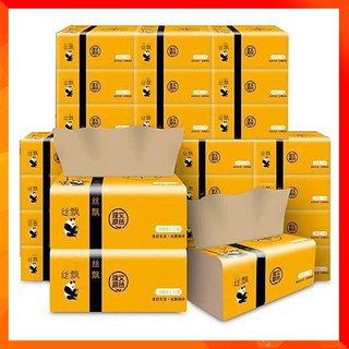 20 Gói Giấy Ăn Gấu Trúc SIPIAO Loại 1 Gói Làm Từ Sợi Tre Siêu Mềm Siêu Dai